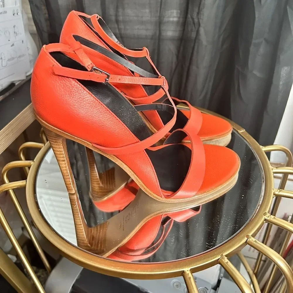 Tibi Cage Heels